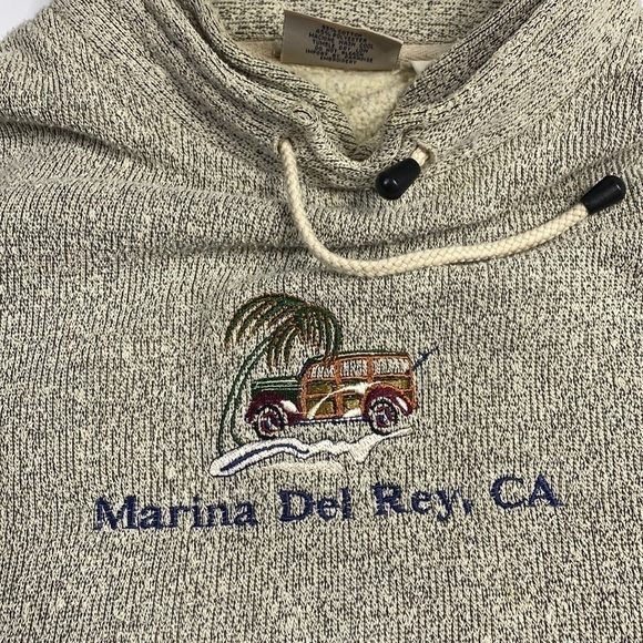 Vintage Paradise Marina Del Ray, CA Pullover Sweatshirt Size Large - Picture 2 of 8